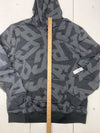 Gap Mens Black All over Print Pullover Hoodie Size XL