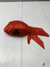 Unbranded Red Pirate Bandana Cap One Size