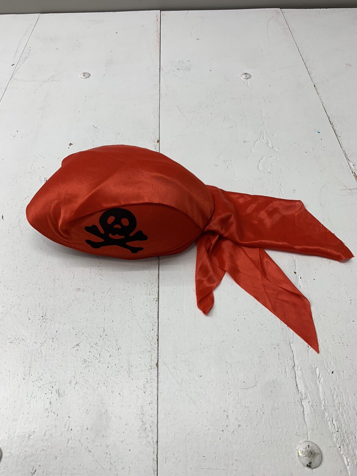 Unbranded Red Pirate Bandana Cap One Size