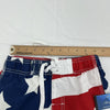 Kanu Surf Patriot Flag Swim Trunks Boys Size Medium (10/12) NEW