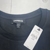 Express Black Geo Lion Graphic Short Sleeve Tee Mens XL Tall New