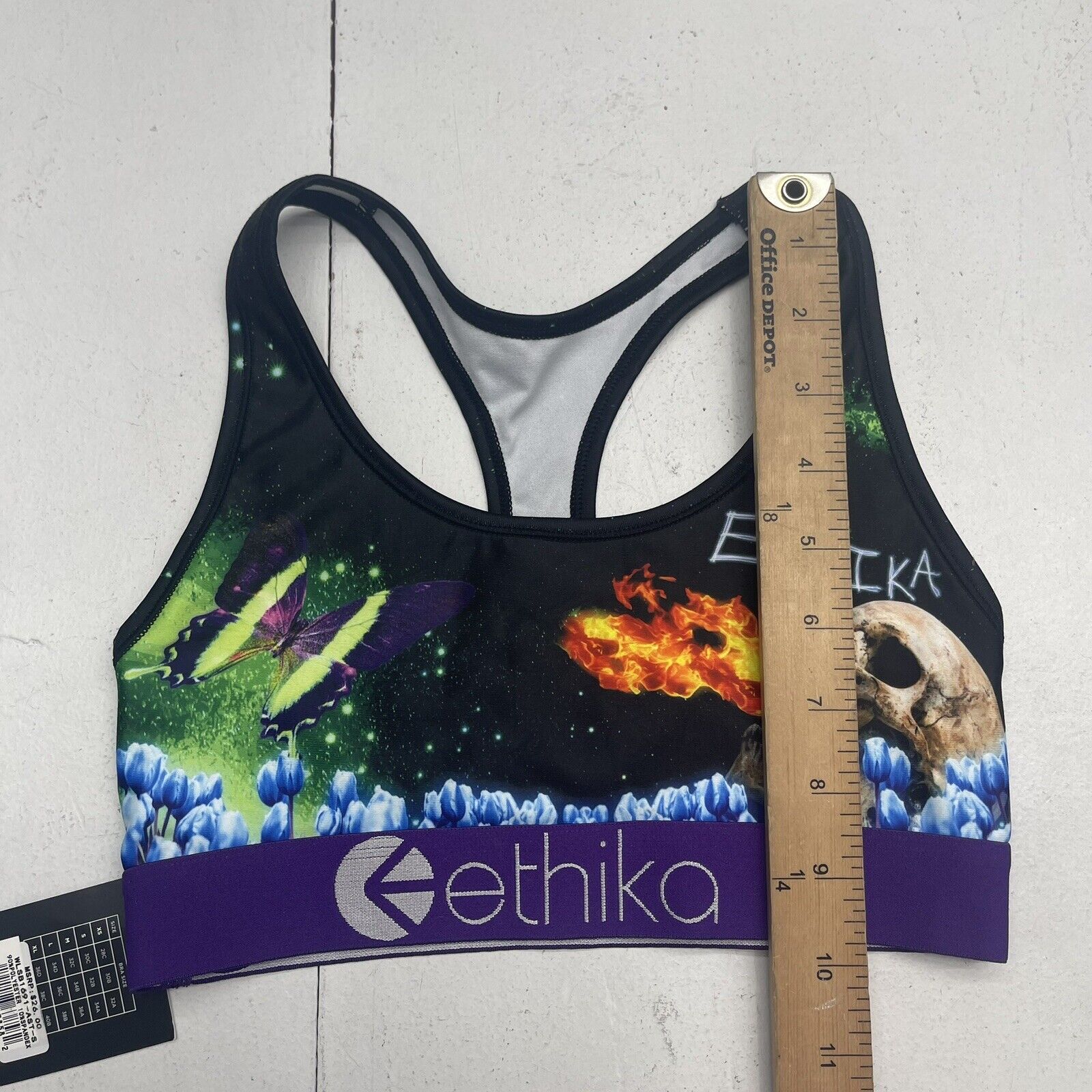 Ethika High Flyin Sports Bra Multicolored Wkmens Size Small New Defect -  beyond exchange