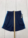 Essential Elements Mens Blue Mesh Athletic Shorts Size Large