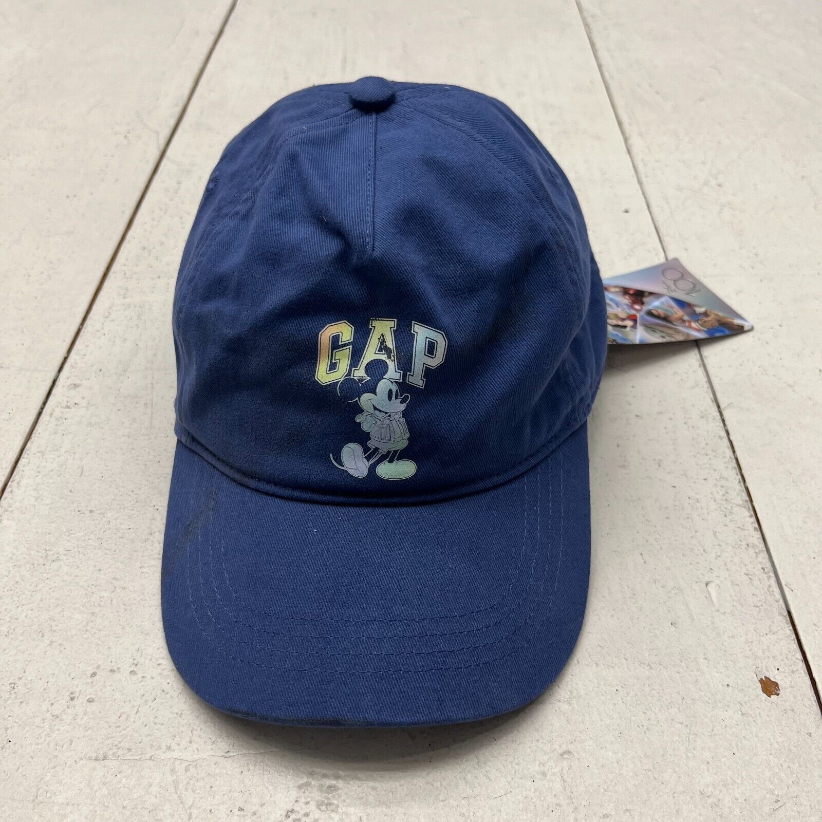 Gap X Disney Mickey Mouse Blue Baseball Hat Unisex Kids Size L/XL NEW