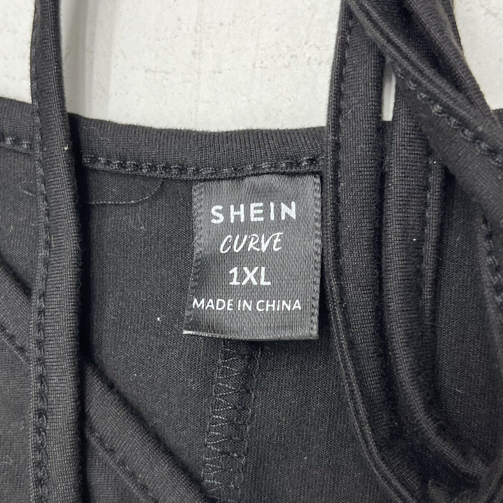 Shein Curve Black Sleeveless Dress Women's Size 1XL NEW - beyond exchange
