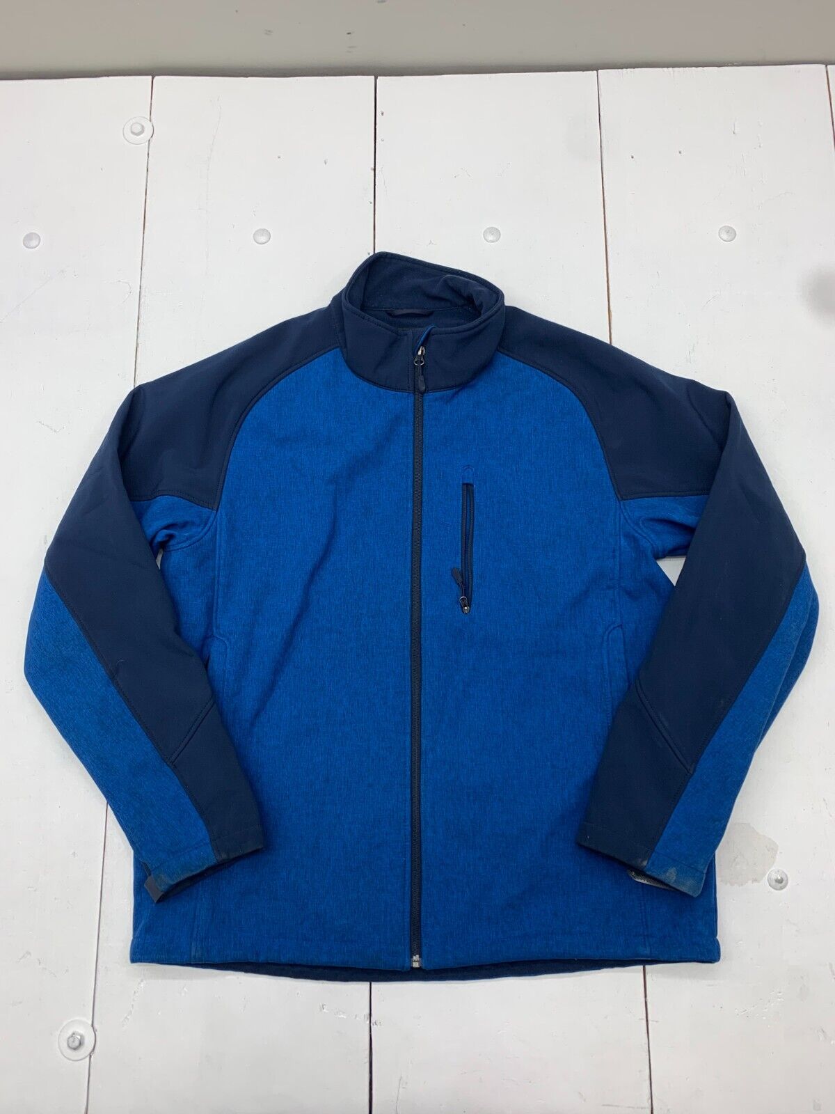 Kirkland Mens Blue Fullzip Jacket Size XL