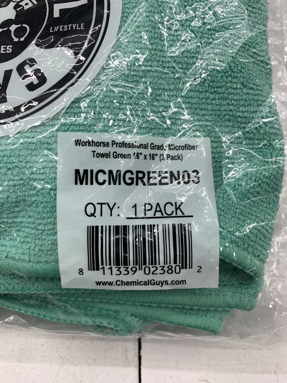 Workhorse Professional Grade Microfiber Towel 3 Pack