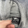 Australia Gray AUS Downunder Embroidered Pullover Hoodie Mens Size Medium