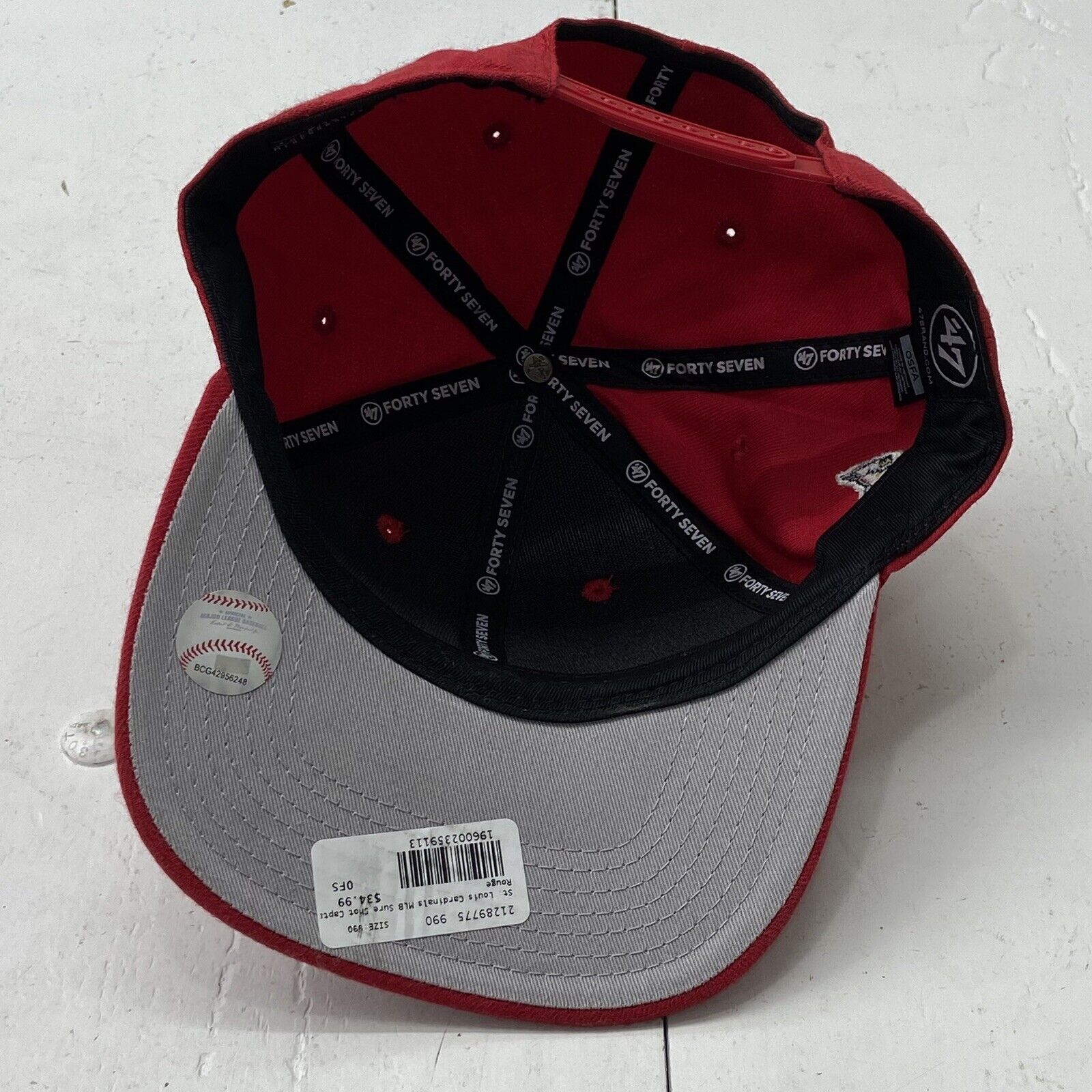 Vintage St Louis Cardinals MLB Red Adjustable Hat Adult One Size - beyond  exchange