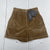 Dolce & Gabbana Brown High Waisted Corduroy Shorts Womens Size 36 US 0