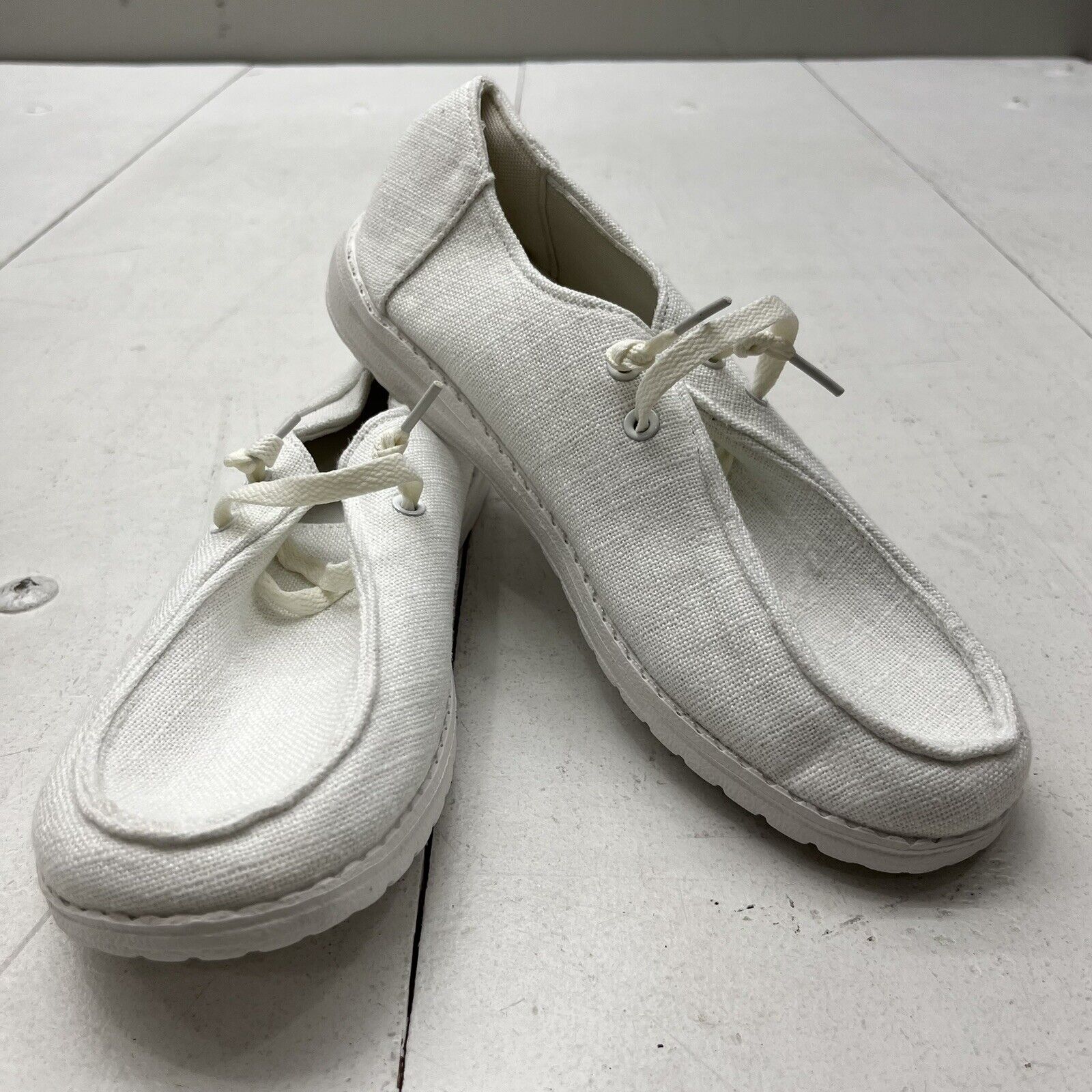 Shein White Slip On Shoes Women’s Size 10.5 NEW