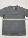 Alawooko Mens Grey Athletic Short Sleeve Shirt Size 2XL