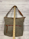 Dooney and Bourke Wayfare Suede Large Hobo Taupe Gray Purse*