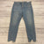 Loft Distressed Blue Denim High Waist Skinny Crop Jeans Women Size 10 / 30 NEW