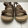 OrthoFeet Brown Naxos Two Way Strap Sandals Women&#39;s Size 9 Wide NEW