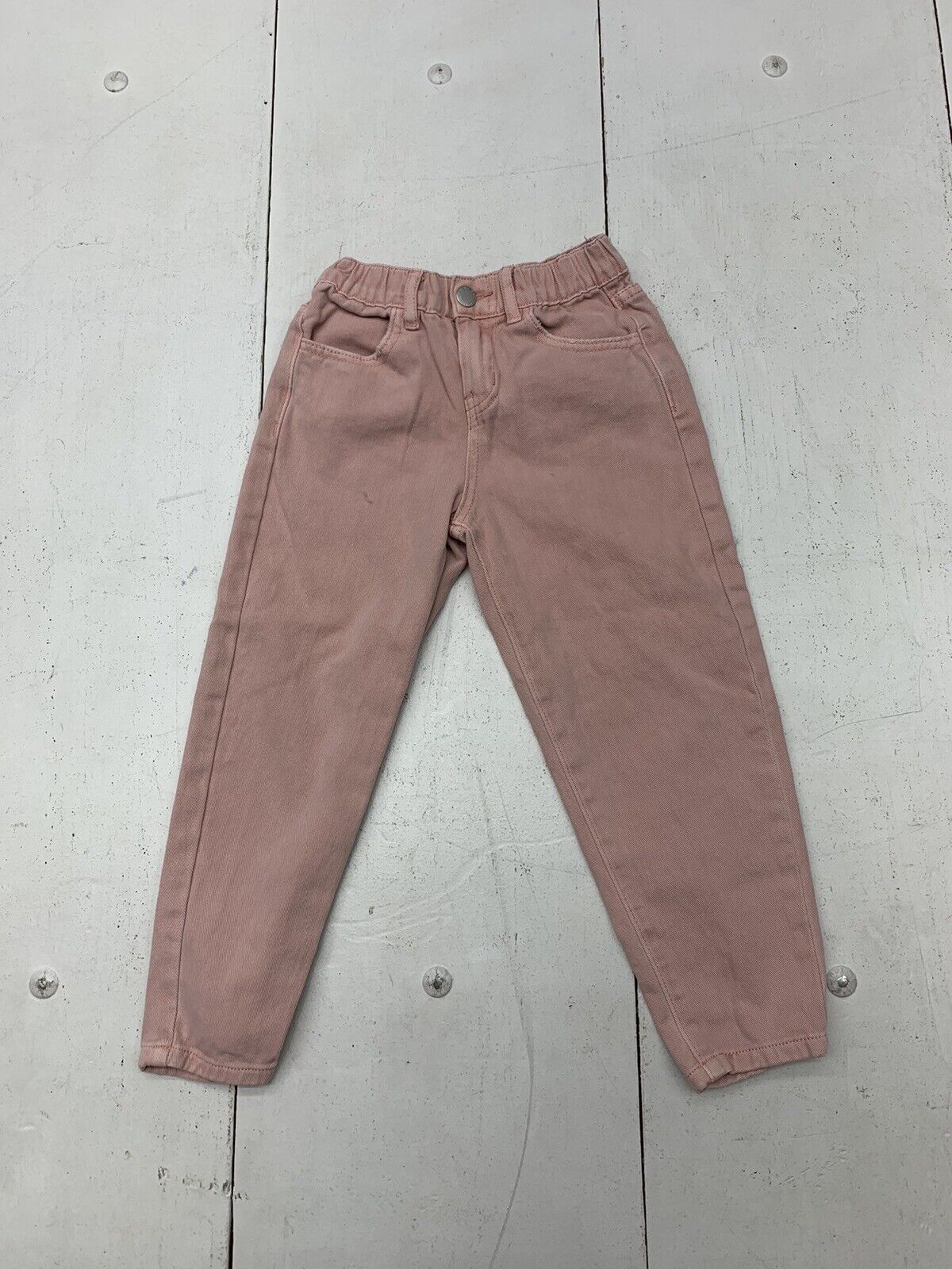 Cotton On Girls Pink Denim Jeans Size 5 - beyond exchange