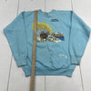 Vintage Screen Stars Salida Colorado Blue Elk Outdoor Graphic Sweatshirt Size XL