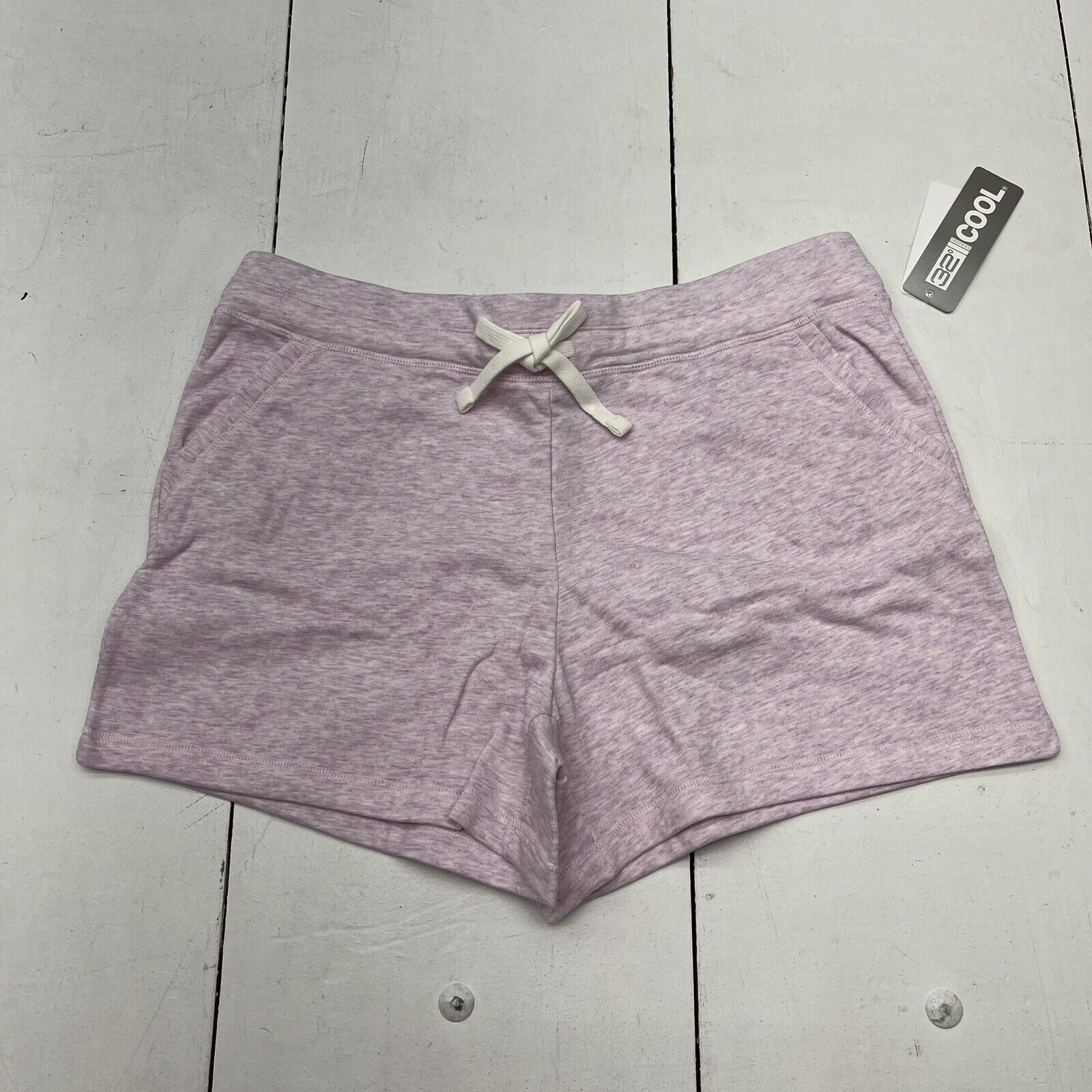 32° Degrees Cool Purple Sweat Shorts Women’s Size Large NEW