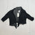 Eileen Fisher Womens Black Cropped Cardigan Size Medium