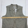 Chicos Womens Sand striped donovan vest Size 3
