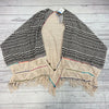 Angel of the North Brown Motif Shaw Cover Up Women One Size NEW Anthropologie *