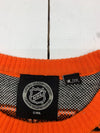 NHL Philidelphia Flyers Men&#39;s Orange Black Pullover Sweater Size 2XL