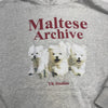 Waikei Maltese Archive Hoodie Grey Womens Size 1 $88