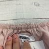 BB Dakota Kennedy Pink Lace Long Sleeve Romper Women’s Size Medium *