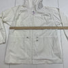 Joan Vass Womens White Full Zip Anorak Jacket Size 3