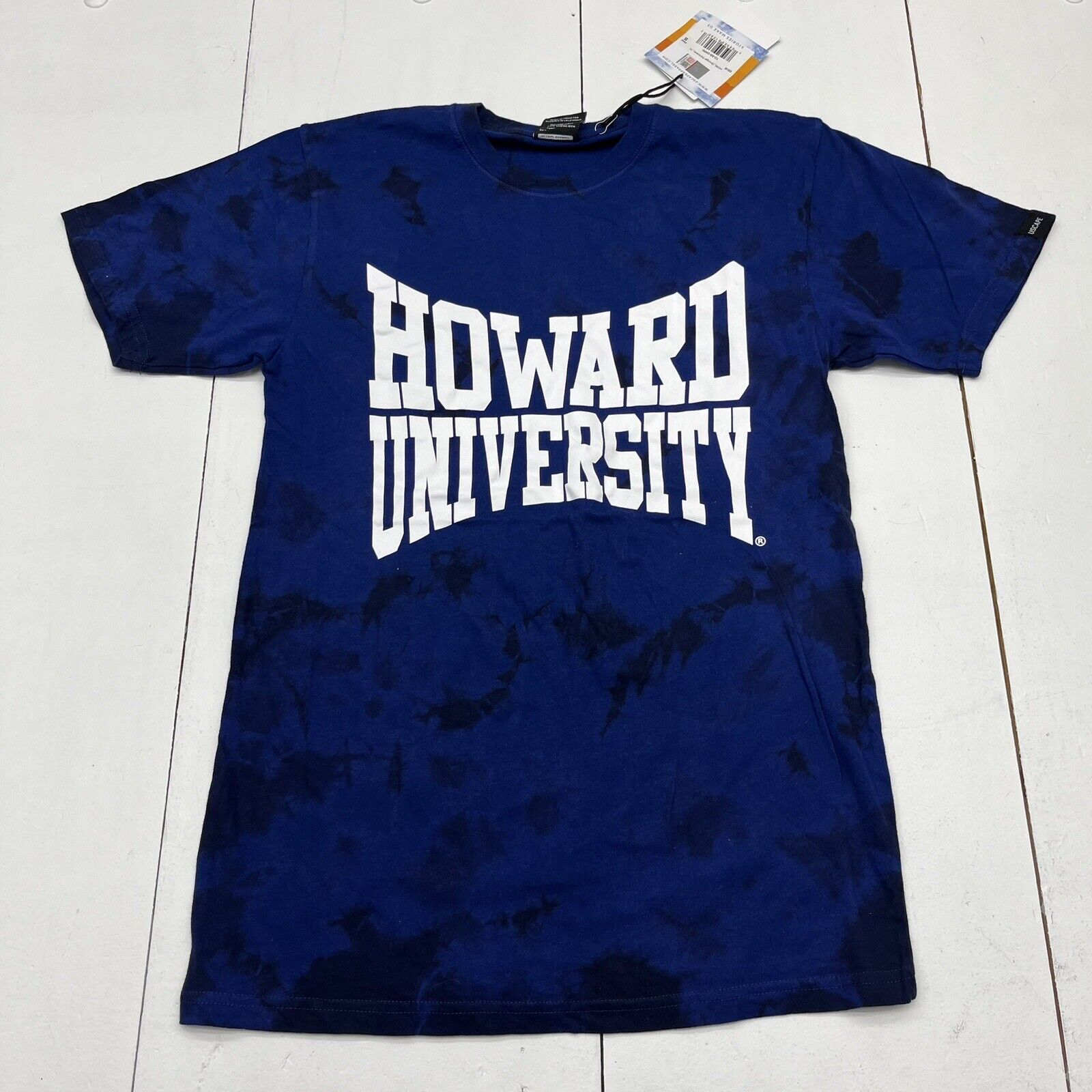 Uscape Apparel Blue Howard University Short Sleeve T-Shirt Adult Size S NEW