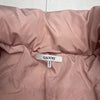 Ganni Whitman Pink Down Puffer Jacket Women’s Size 38
