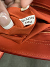 Coach 34816 Pebble Leather Swagger 27 Orange Satchel￼ Crossbody￼ Purse*