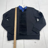 Hey Kid Black Cotton &amp; Corduroy Pocket Sleeve Sweater Youth Boys 14 New $70
