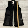 Patrizia Luca Black Mesh Vest Back Zip Women Size L NEW Neiman Marcus
