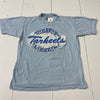 Vintage Oneita North Carolina Tar Heels Blue Short Sleeve T-Shirt Men Size XL
