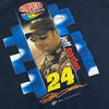 Vintage Winner’s Circle Jeff Gordon 24 NASCAR Navy T-Shirt Men Size XL *