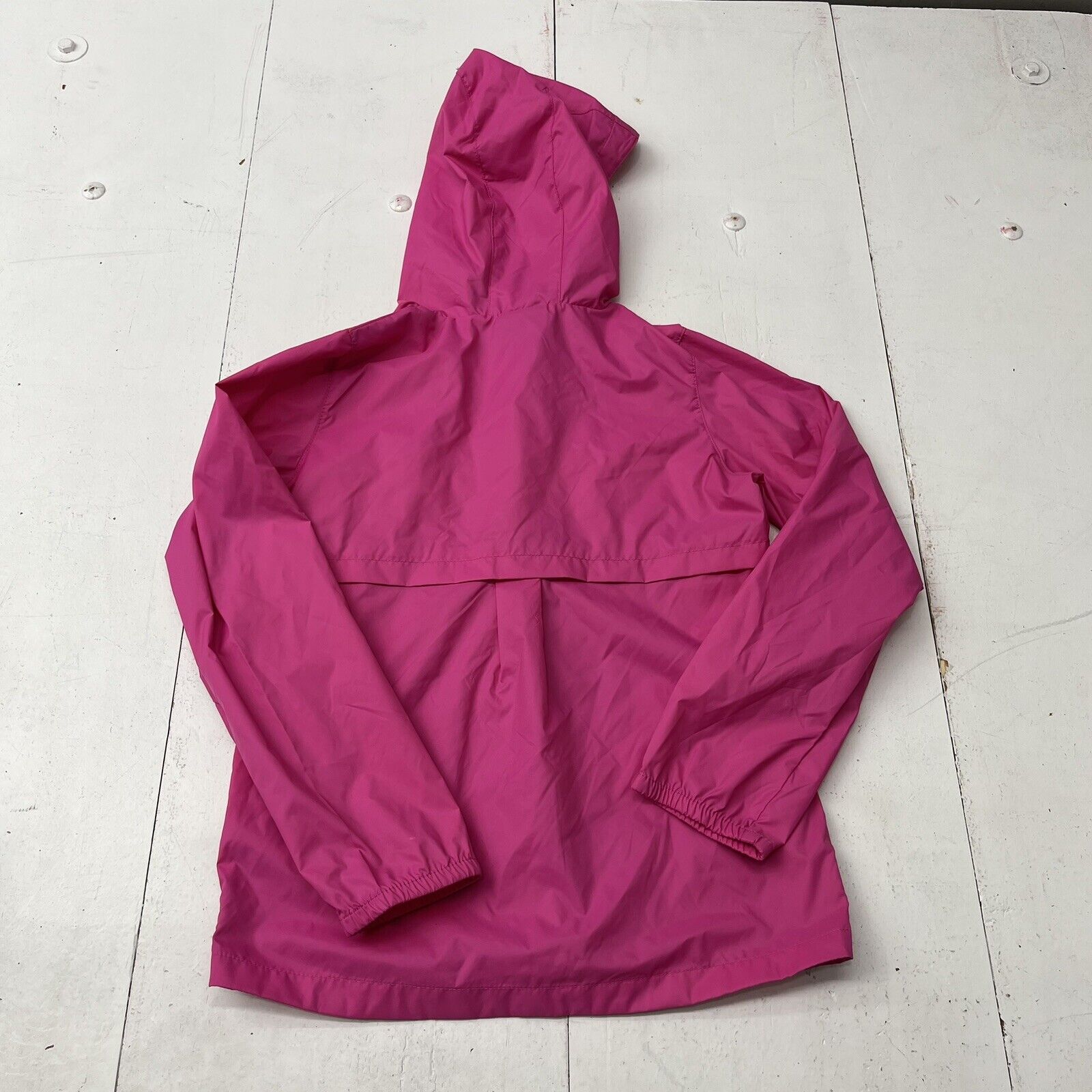 Columbia Pink Wind Breaker Jacket Girls Size Medium (10/12) NEW