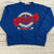 Vintage Blue Crewneck Graphic Sweatshirt Adult Size Large Lexington Missouri Mad