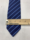 Mens Dark Blue Striped Neck Tie