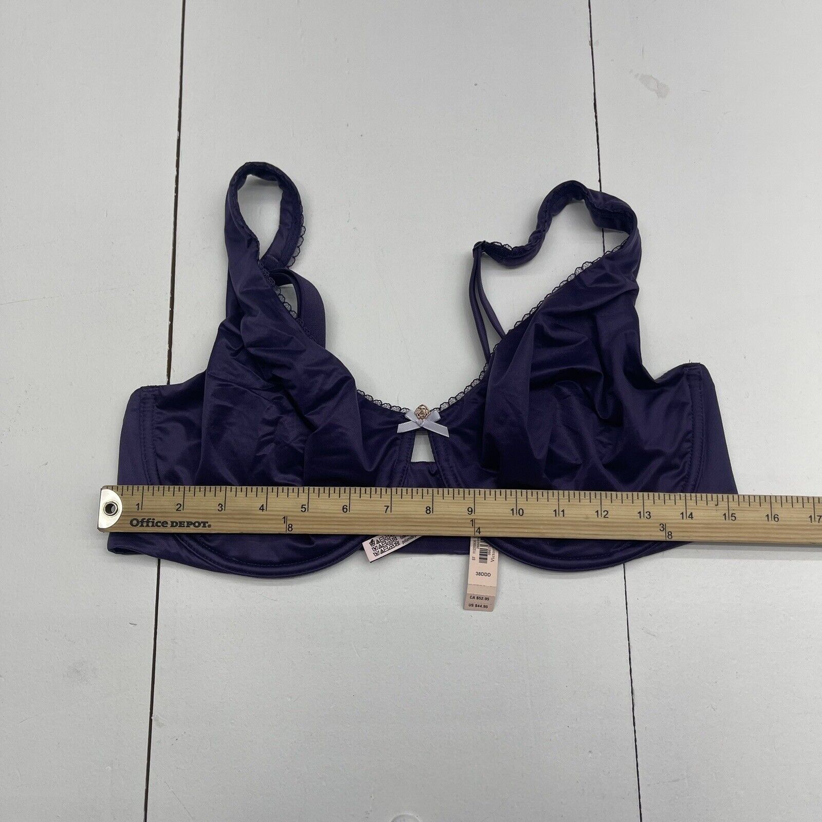 Victorias Secret Purple Body By Victoria Bra Women's Size 38DDD New -  beyond exchange