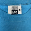 Vintage Lee Heavyweight Blue Crewneck Sweater Made in USA Adult Size Large