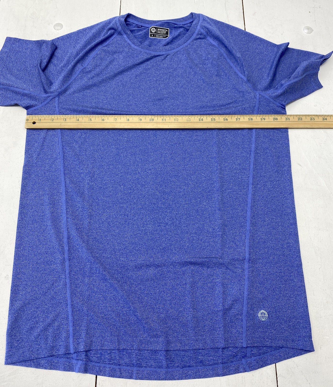 Mondetta Dress Blue/Surf Blue Performance Tee Pack of 2 Shirts Mens Si -  beyond exchange