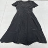 Vintage Hexagone Paris Black Polka Dot Short Sleeve Dress Women’s 1