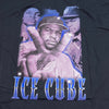 Ice Cube Black Graphic Collage Peace Short Sleeve T-Shirt Adult Size XL NEW Spen