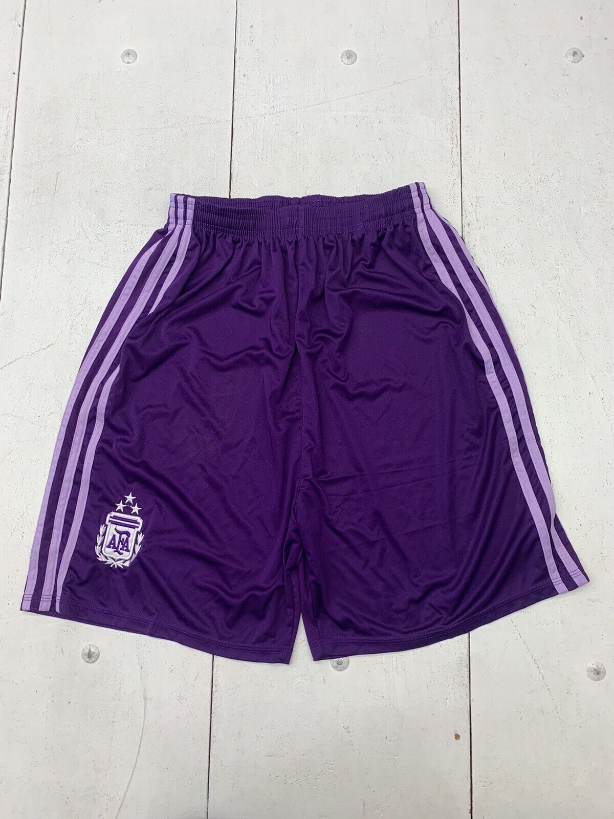 Mens AFA Purple Athletic Shorts Size 3XL