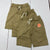 The Children's Place Boys Tan Pull On Jogger Shorts Set of 3 Boys Size 6 New