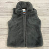 White House Black Market Smoked Pearl Super Soft Faux Fur Vest Women Size XL NEW