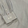 Tommy Hilfiger Blue Pin Stripe Long Sleeve Button Up Shirt Men Size XL 17-17.5 3
