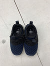 Athletic Works Boys Dark Blue Slip On Sneakers Size 6