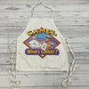 Vintage Camel Cigarette Graphic White Apron Made In USA 1993 What’s Cookin?
